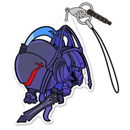 Fate/EXTELLA LINK Lancelot Acrylic Tsumamare Strap