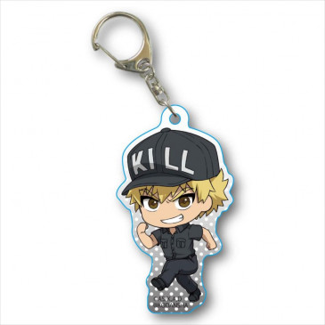 Cells at Work! TEKUTOKO Acrylic Key Chain Killer T Cell
