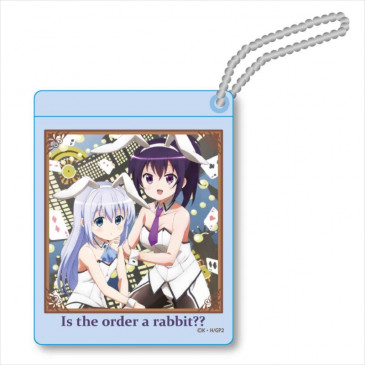 Gochumon wa Usagi Desu ka?? PVC Pass Case Playing Cards