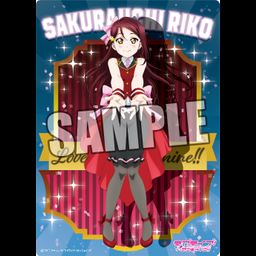 Love Live! Sunshine!! B5 Clear Sheet Magician Ver. Sakurauchi Riko