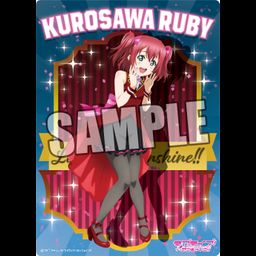 Love Live! Sunshine!! B5 Clear Sheet Magician Ver. Kurosawa Ruby