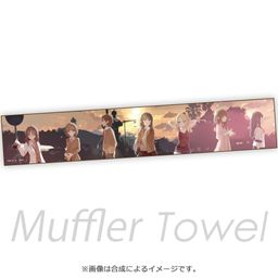Seishun Buta Yaro wa Bunny Girl-senpai no Yume wo Minai Muffler Towel Key Visual