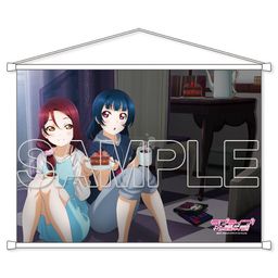 Love Live! Sunshine!! Cover Girl Sousenkyo B2 Tapestry Sakurauchi Riko & Tsushima Yoshiko