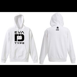 Evangelion D Type Pullover Hoodie White