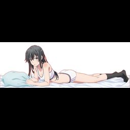Yahari Ore no Seishun Love-come wa Machigatteiru. Zoku Original Illustration Life-Size Sticker Yukino