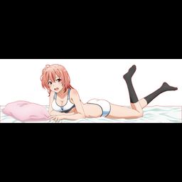 Yahari Ore no Seishun Love-come wa Machigatteiru. Zoku Original Illustration Life-Size Sticker Yui