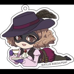 PERSONA5 the Animation Gororin Acrylic Key Chain 8 Okumura Haru