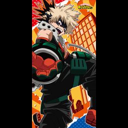 My Hero Academia Visual Bath Towel 2 2 Bakugo Katsuki