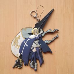 Non deformation Rubber strap Vol.2 Ruler/Jeanne d'Arc *15cm 