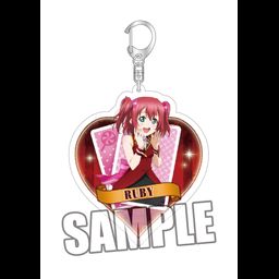 Love Live! Sunshine!! Acrylic Key Chain Magician Ver. Kurosawa Ruby