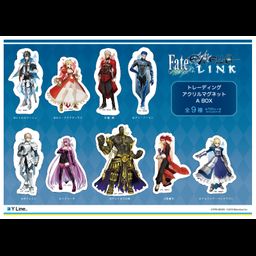 Fate/EXTELLA LINK Trading Acrylic Magnet A [Set of 9]