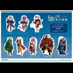 Fate/EXTELLA LINK Trading Acrylic Magnet B [Set of 8]