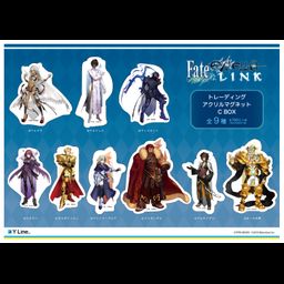 Fate/EXTELLA LINK Trading Acrylic Magnet C [Set of 9]