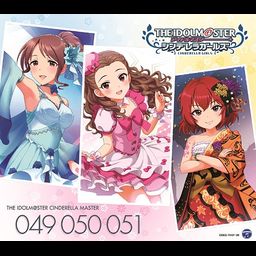 THE IDOLM@STER (Idolmaster) CINDERELLA MASTER 049-051 Hiromi Seki, Miyu Mifune, Tomoe Murakami