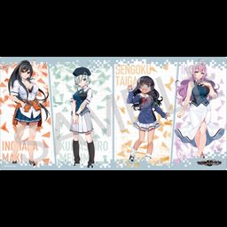 Rubber Play Mat Collection Grisaia Phantom Trigger Maki & Gumi & Taiga & Yuki Ver.