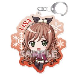 BanG Dream! Kiratto Acrylic Keychain Vol.2 Lisa Imai (Roselia)