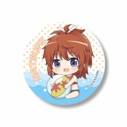 Non Non Biyori Vacation GyuGyutto Can Badge Koshigaya Natsumi