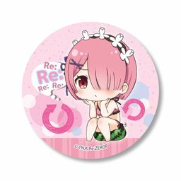 Re:Zero kara Hajimeru Isekai Seikatsu Nayamun Can Badge Ram