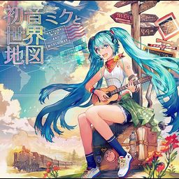 CD Album Hatsune Miku to Sekai Chizu