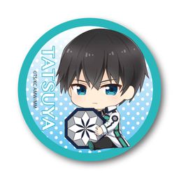 The Irregular at Magic High School the Movie GyuGyutto Can Badge Shiba Tatsuya
