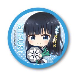The Irregular at Magic High School the Movie GyuGyutto Can Badge Shiba Miyuki