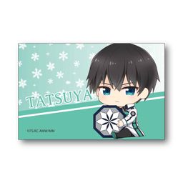 The Irregular at Magic High School the Movie GyuGyutto Big Square Can Badge Shiba Tatsuya