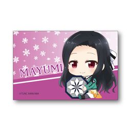 The Irregular at Magic High School the Movie GyuGyutto Big Square Can Badge Saegusa Mayumi