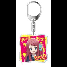 Zombie Land Saga Acrylic Key Chain Minamoto Sakura Idol Ver.