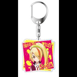 Zombie Land Saga Acrylic Key Chain Nikaido Saki Idol Ver.