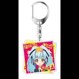 Zombie Land Saga Acrylic Key Chain Hoshikawa Lily Idol Ver.