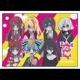 Zombie Land Saga Leather Pass Case A
