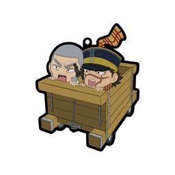 Golden Kamuy CharaRide Sugimoto & Shiraishi on Trolley