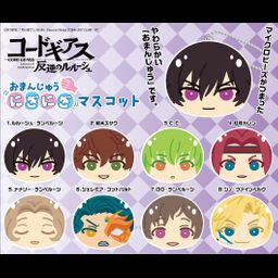 Code Geass Lelouch of the Rebellion Omanjyu Niginigi Mascot [Set of 8]