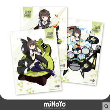 Tatepos Erwin Schrodinger - Honkai Impact 3rd (Isi 3)