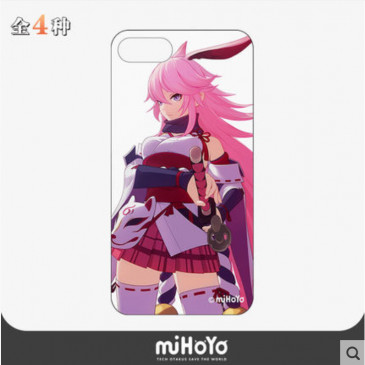 IPhone Case Yae Sakura Gyakushinn Miko (6/6S/6P/6SP/7/8/X) - Honkai Impact 3rd