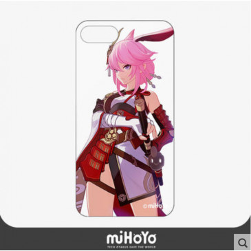 IPhone Case Yae Sakura Flame Sakitama (6/6S/6P/6SP/7/8/X) - Honkai Impact 3rd