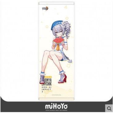 Tapestry Bronya Zaychik - Honkai Impact 3rd (18x51cm)