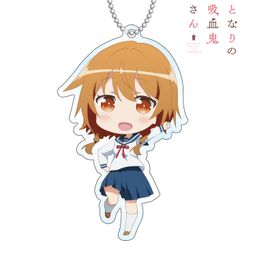 Ms. Vampire who lives in my neighborhood Deformed Big Acrylic Key Chain Natsuki Hinata