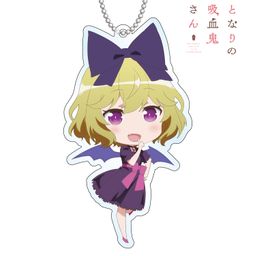 Ms. Vampire who lives in my neighborhood Deformed Big Acrylic Key Chain Ellie
