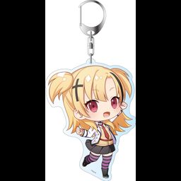 Juliet of Boarding School Deka Key Chain Somali Longhaired Deformed Ver.