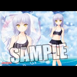 Character Rubber Mat Angel Beats! Angel Swimwear Ver.