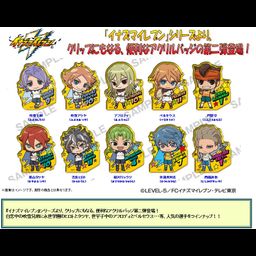 Inazuma Eleven Clear Clip Badge Vol. 2 [Set of 10]
