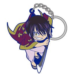 Gintama Takasugi Shinsuke Tsumamare Key Chain Rakuyou Kessen Ver.