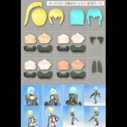 Megami Device - Option Parts Set 002 for WISM Soldier Real Type 
