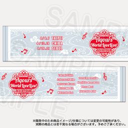 Muffel Towel Love Live! Sunshine!! Aqours World LoveLive! Asia Tour 2019 - Chiba Ver.