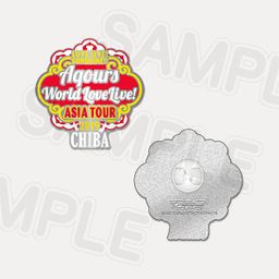 Memorial Pins  Love Live! Sunshine!! Aqours World LoveLive! Asia Tour 2019