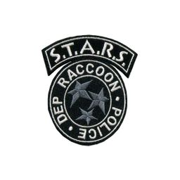 Biohazard Patch S.T.A.R.S. Embroidery/Mono