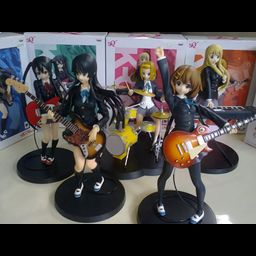 [SET OF 5] PVC Yui, Mio, Ritsu, Azusa, Ritsu - K-ON!