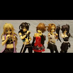 [SET OF 5] PVC Yui, Mio, Ritsu, Azusa, Ritsu - Death Devil Ver.