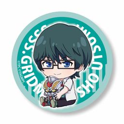 SSSS.Gridman GyuGyutto Can Badge Utsumi Sho